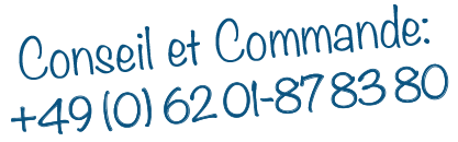 Conseil et Commande +49 (0) 6201 878380
